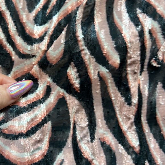 Lana Blouse in Natural Zebra DUNDAS x REVOLVE - Picture 4 of 7